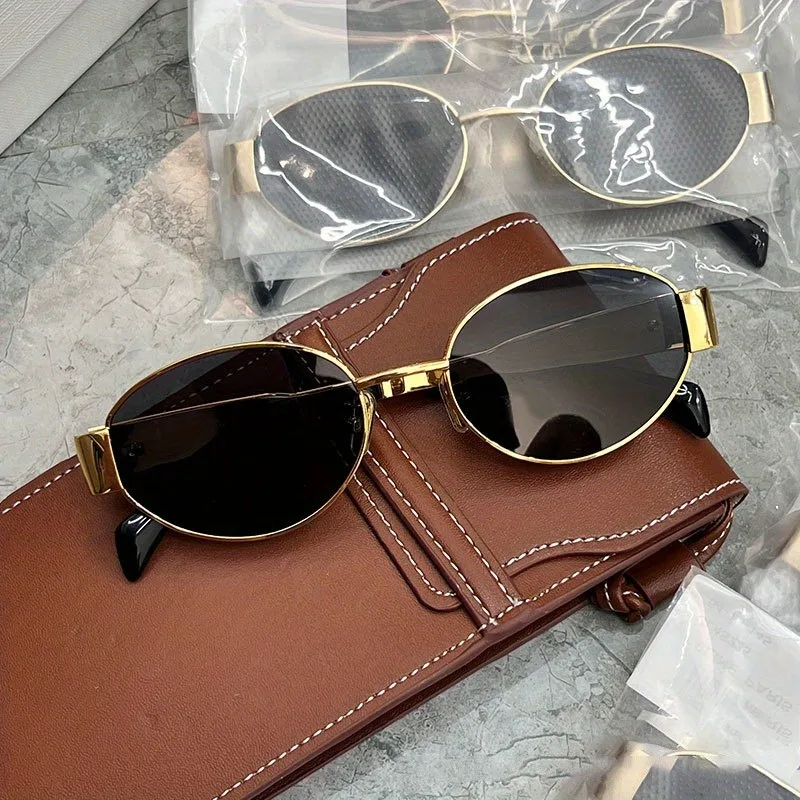 Designer Sunglasses - Nieuwe, trendy ovale zonnebrillen voor dames,