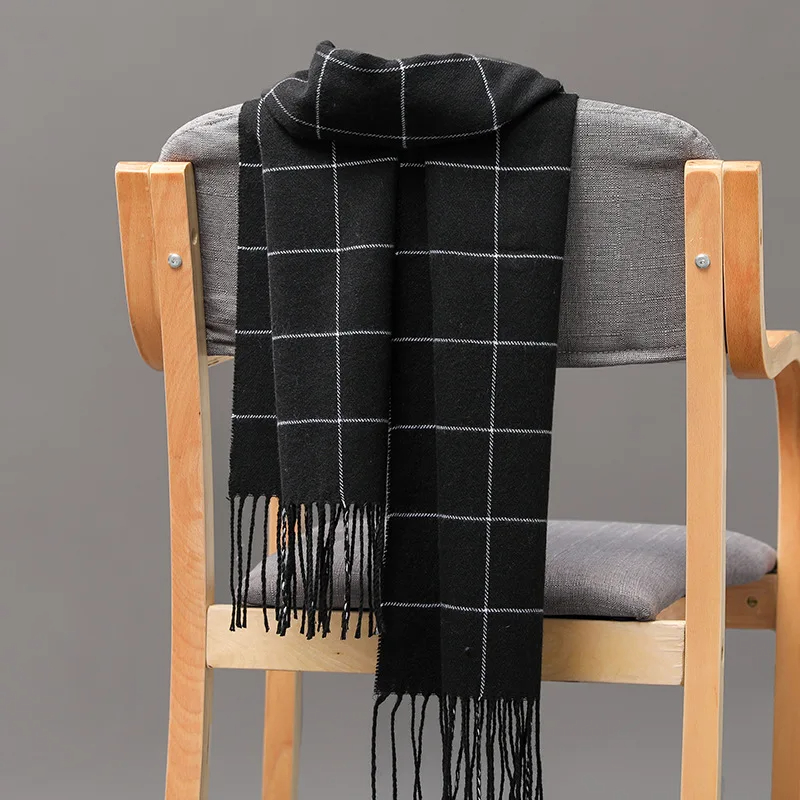 Cashmere Scarf - 2023 Nieuwe Winter Mannen Sjaal Warm