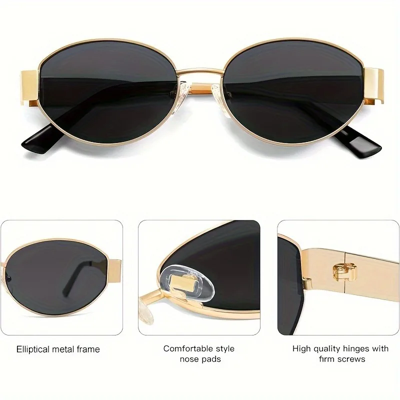 Nieuwe, trendy ovale zonnebril - Designer Sunglasses recensie en prijs