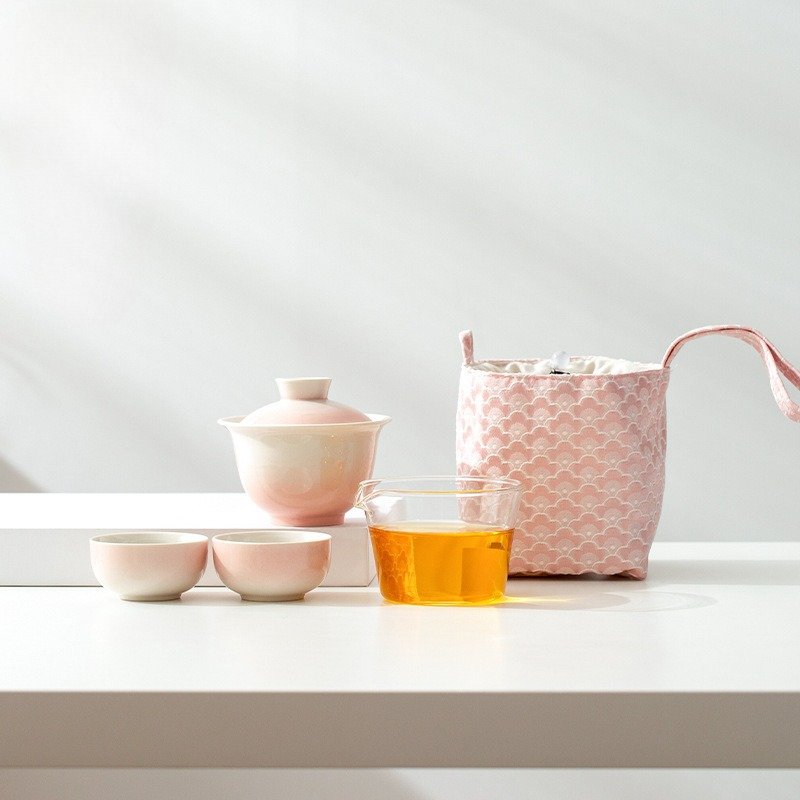 Keramisch theeservies met grad - Travel Luggage Set recensie en prijs
