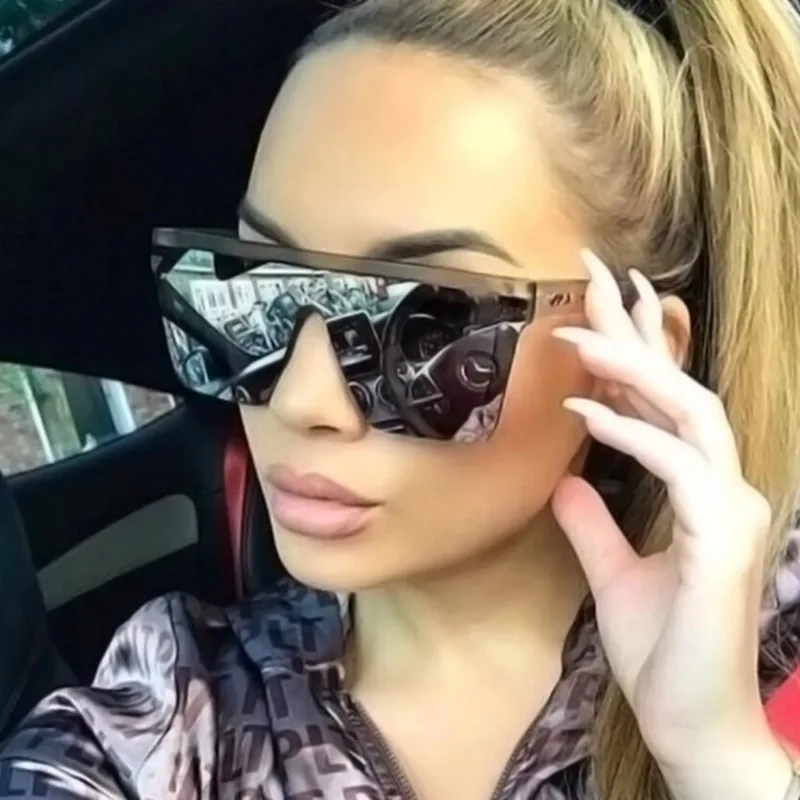 Modieuze oversized vierkante m - Sunglasses Uv400 recensie en prijs