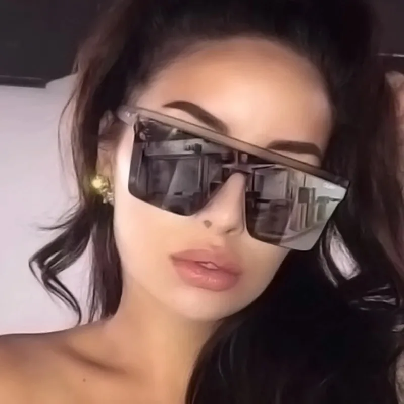 Modieuze oversized vierkante m - Sunglasses Uv400 recensie en prijs