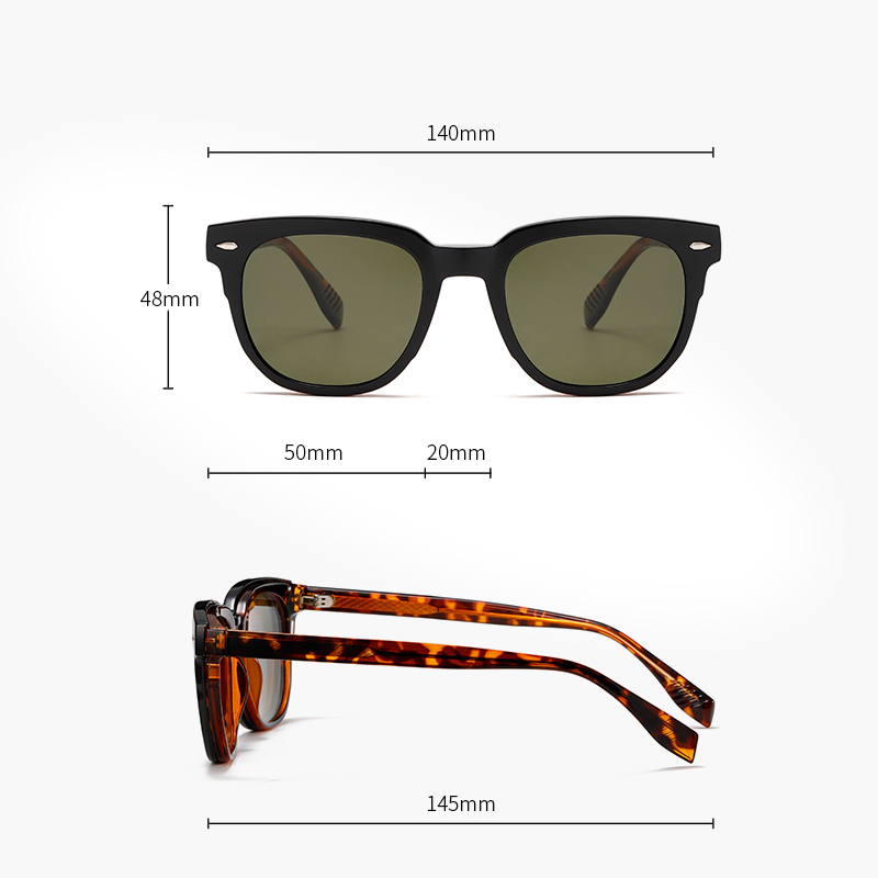Fashion zonnebril man clip op  - Designer Sunglasses recensie en prijs