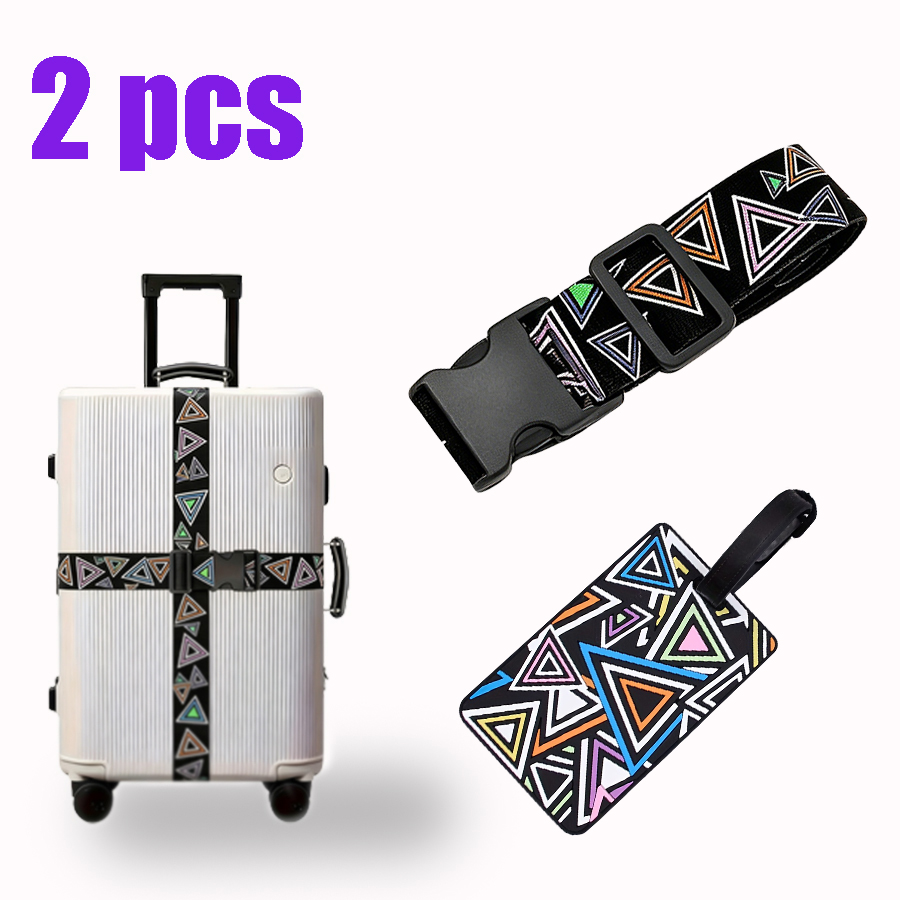 Set van 2 bagagebanden met kle - Travel Luggage Set recensie en prijs