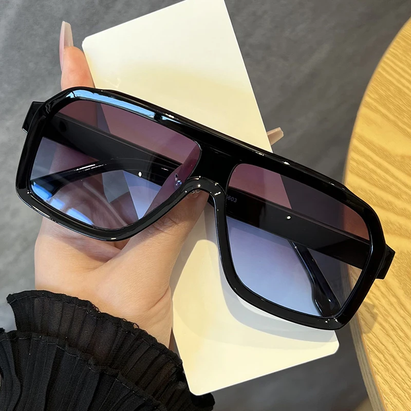 1PCS Oversized Vierkante Anti  - Sunglasses Uv400 recensie en prijs