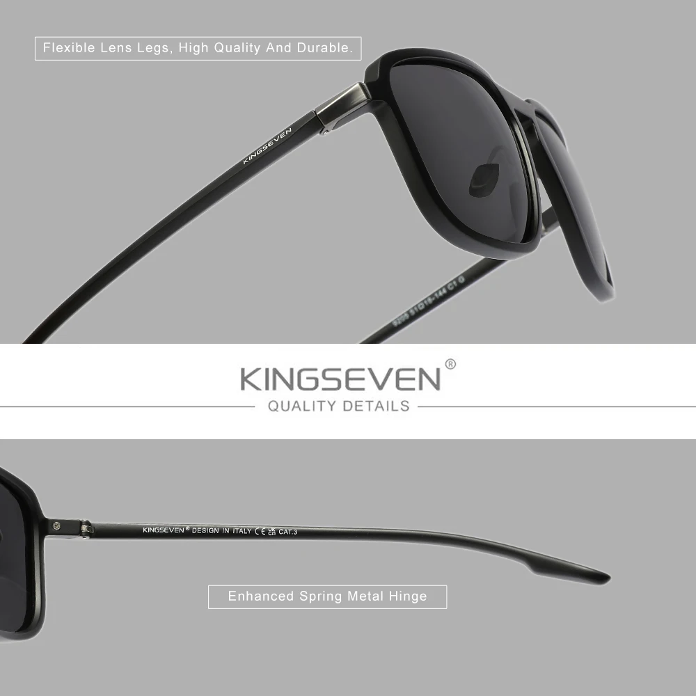 KINGSEVEN Heren Dames Gepolari - Sunglasses Uv400 recensie en prijs