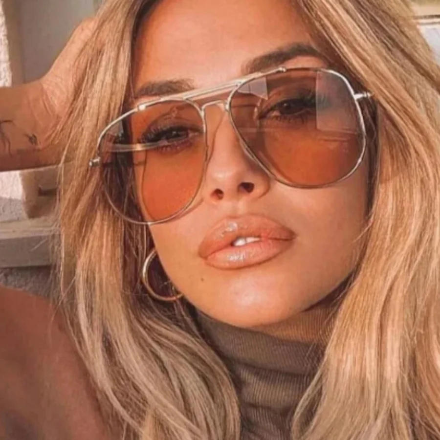 Retro Metalen Dubbele Brug Pil - Designer Sunglasses recensie en prijs