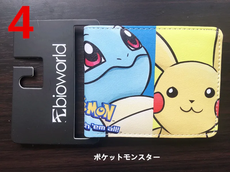 Hot Kawaii Pikachu-serie porte - Leather Wallet Men recensie en prijs