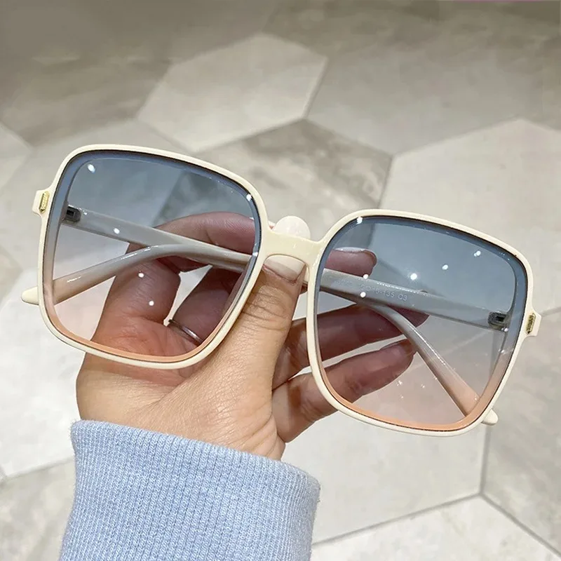 Vintage oversized vierkante zo - Designer Sunglasses recensie en prijs