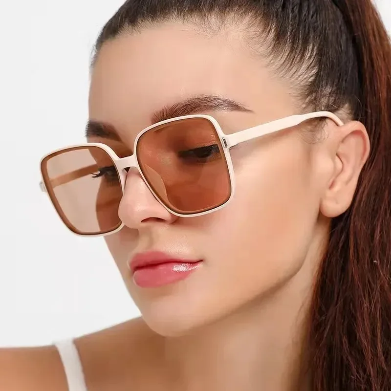 Vintage oversized vierkante zo - Designer Sunglasses recensie en prijs