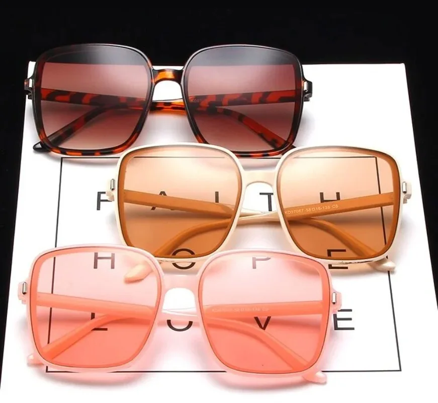 Vintage oversized vierkante zo - Designer Sunglasses recensie en prijs