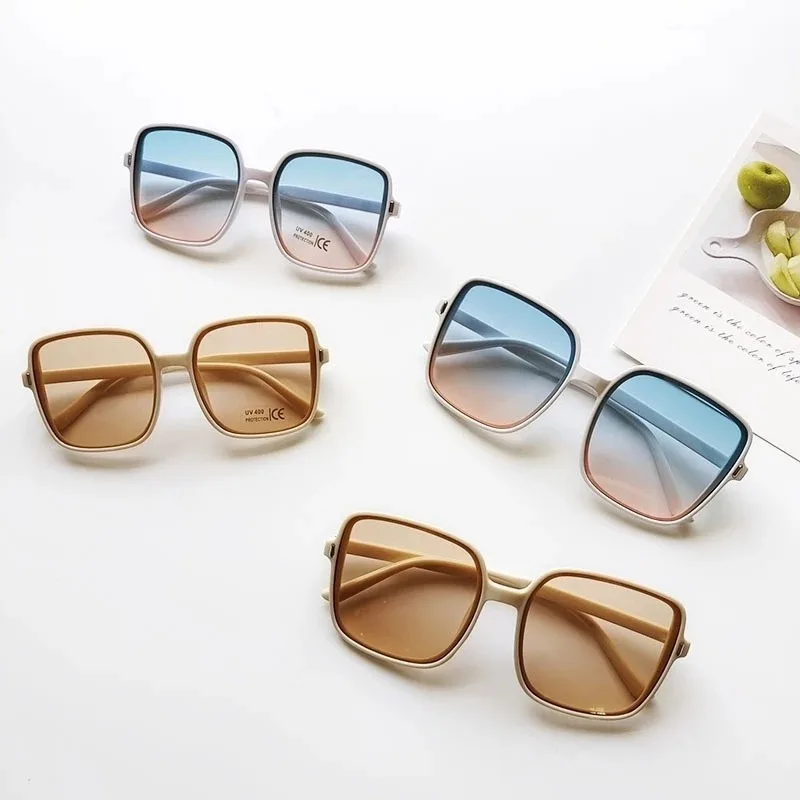 Vintage oversized vierkante zo - Designer Sunglasses recensie en prijs