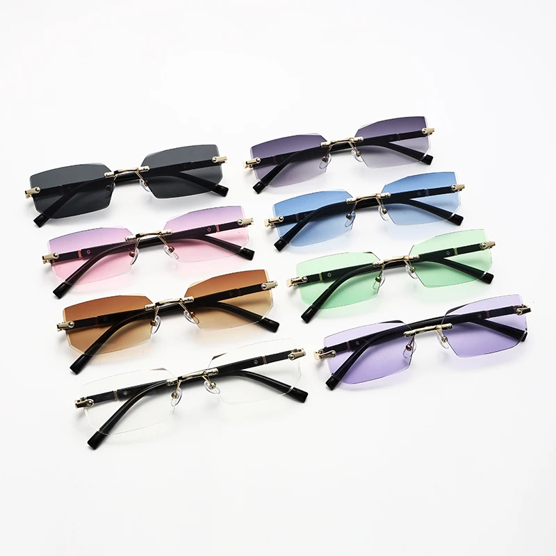 1/2 stuks Trendy randloze zonn - Sunglasses Uv400 recensie en prijs
